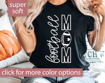 Football Mom Shirt for Football Mom Gift, Football Shirt, Football Mom T Shirt, Football Mom T-Shirt, Football Shirt for Mom, Football Tee