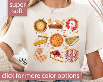 Pumpkin Pie Shirt Womens Fall Shirt for Thanksgiving Gift, Thanksgiving Shirt for Women, Fall T Shirt for Pie Lover Shirt, Thanksgiving Tee
