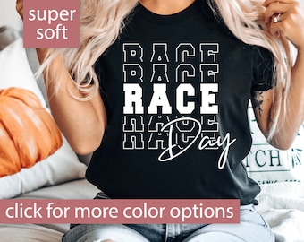Racing Shirt for Women, Race Day Shirt Gift for Girlfriend, Racing Tshirt for Drag Racing Dirt Track Racing Gift Racing T Shirt Race Fan Tee