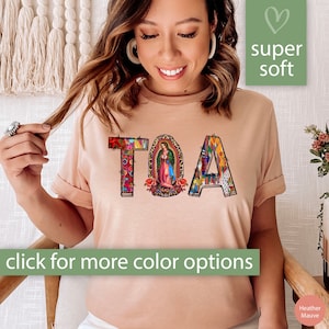 Tia Shirt for Aunt Gift, Tia Gift, Latina Shirt for Women, Tia Tshirt for New Aunt Shirt, Tia T Shirt for Mothers Day Gift Dia De Las Madres