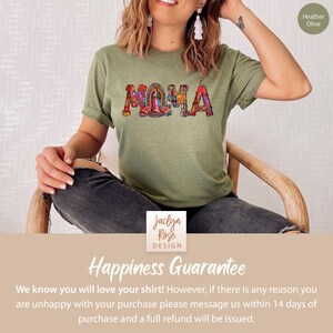 Mamá Shirt for Mom Gift, Mamá Gift, Latina Shirt for Women, Mamá Tshirt for Mom T Shirt, Mamá T-Shirt for Mothers Day Gift Dia De Las Madres image 9