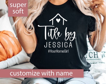 Title Rep Shirt for Title Company, Custom Title Tshirt for Real Estate Shirt, Personalized Title By T Shirt Gift for Title Company Marketing