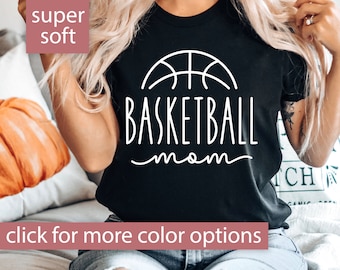 Basketball Mom Shirt for Basketball Mom Mothers Day Gift, Basketball TShirt Gift for Mom, Basketball Mom T-shirt Game Day Basketball Mom Tee