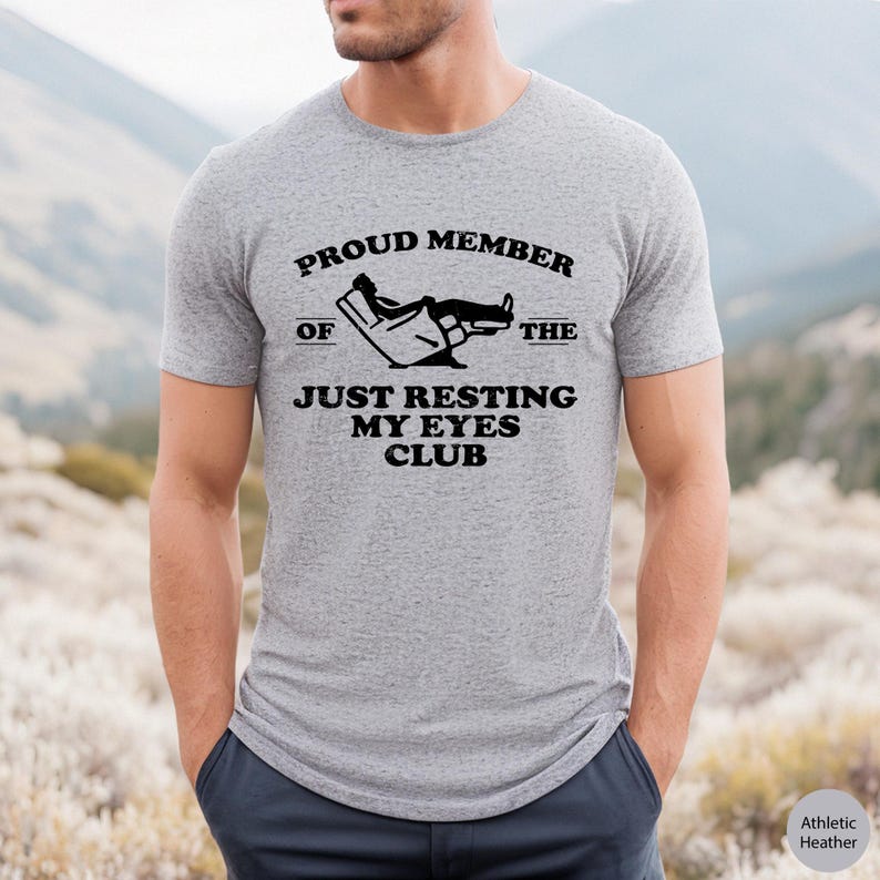 Funny Dad Shirt, Just Resting My Eyes Shirt for Dad Gift for Dad, Funny Fathers Day Shirt, Funny Mens Tshirt, Dad T Shirt, Fathers Day Gift bild 2