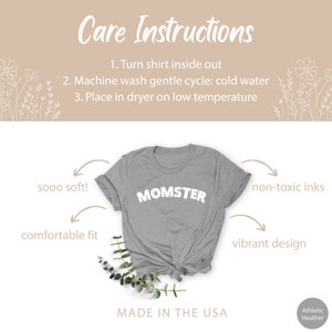 Momster Shirt for Mom for Halloween, Halloween Mom Shirt for Halloween Gift, Momster Tee for Mom, Momster Halloween Shirt for Women, Mom Tee