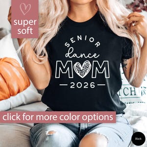 Senior Cheer Mom 2026 Shirt, Cheer Mom Gift, Class of 2026 Senior Cheer Mom Shirt for Game Day Cheer Mom Tee 2026 Cheerleader Senior 2026