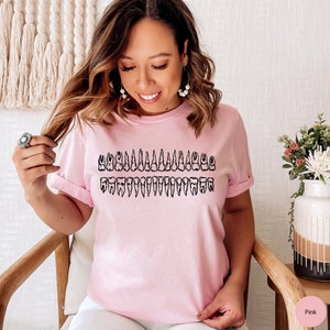Dental Shirt for Women, Dental Assistant Dental Hygienist Gift for Dentist, Teeth Tshirt Dental Art, Dental T Shirt for Dental Student Gift image 6