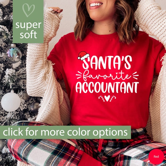 Santa's Favorite Accountant T-Shirt Santa's Favorite Accountant T-Shirt