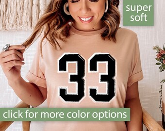 Custom Football Number Shirt for Women, Custom Baseball Number Shirt, Custom Player Tshirt, Custom Player T-Shirt, Personalized Sports Tee