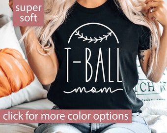 TBall Mom Shirt for Baseball Mom, T-Ball Mom Shirt, TBall Mom Tshirt, T Ball Mom T Shirt, TBall Mom T-Shirt Tball Game Day Shirt, Tee Ball