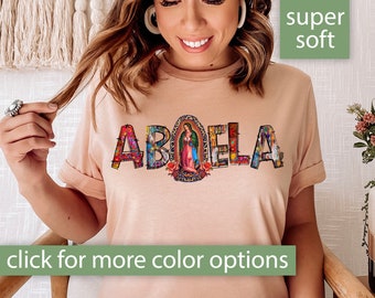 Abuela Shirt for Grandma Shirt, Abuela Gift for Mothers Day Shirt, Abuela Tshirt, Regalos Para Abuela, Mexican Shirt Latina Shirt Abuela Tee