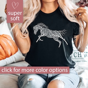 Horse Shirt for Women, Horse Lover Shirt for Horse Lover Gift, Gift for Horse Lover, Horse Gift for Horse Mom, Horse Rider Tshirt, Horse Tee