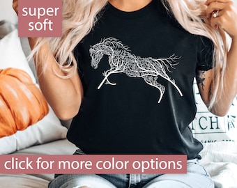 Horse Shirt for Women, Horse Lover Shirt for Horse Lover Gift, Gift for Horse Lover, Horse Gift for Horse Mom, Horse Rider Tshirt, Horse Tee