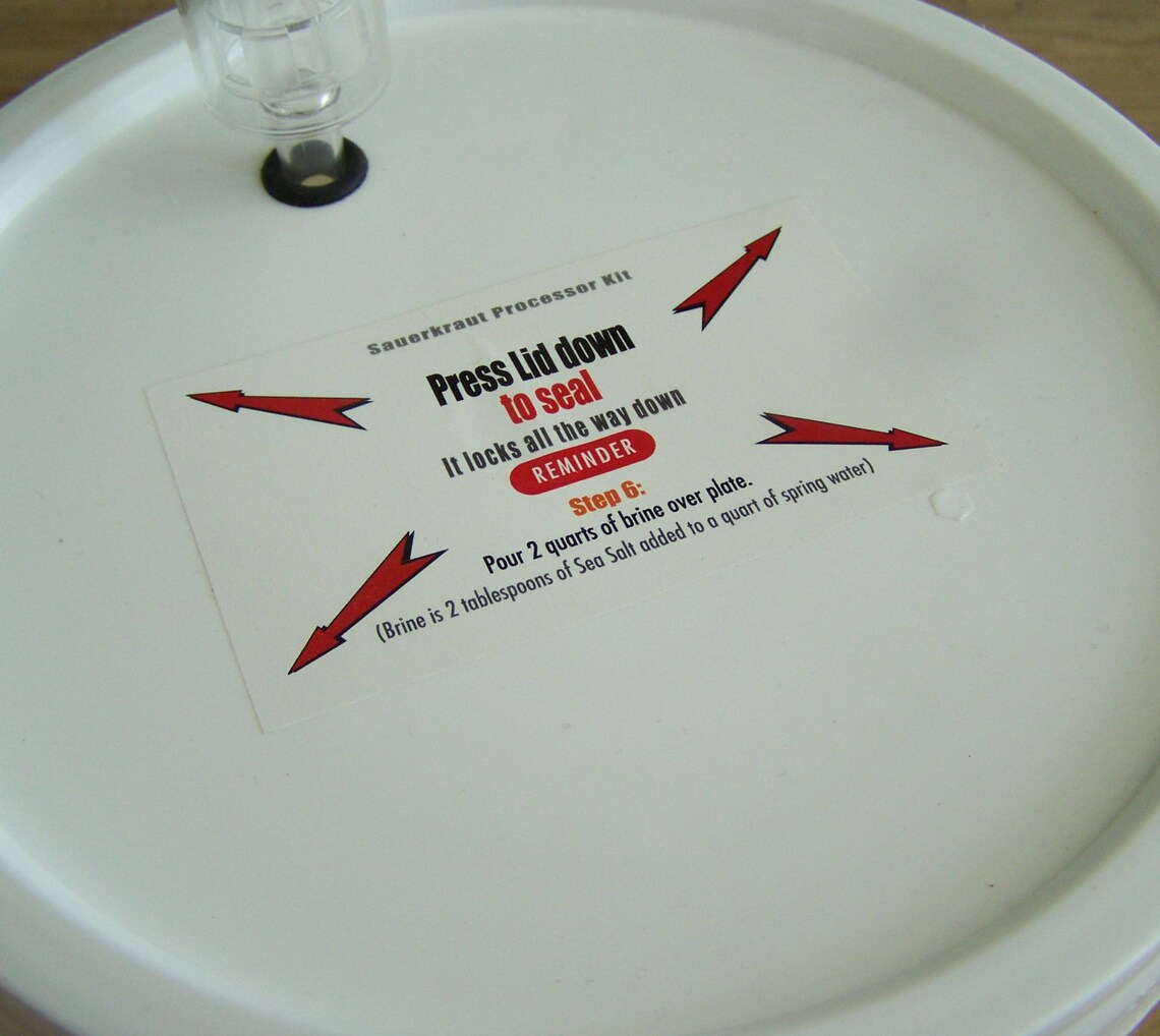 Mini DIY Raw Sauerkraut Processor Kit Sauerkraut Making Kit Etsy