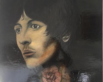Bring Me The Horizon Oliver Sykes Original Oil Painting by Nicky Alice