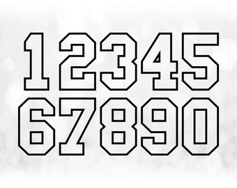 Download Numbers Svg Etsy