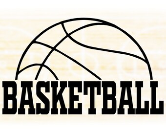 Download Half Basketball Svg Etsy