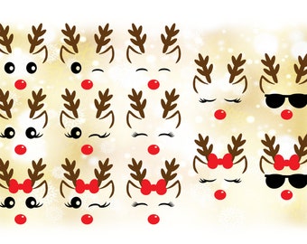 Download Reindeer Eyes Svg Etsy