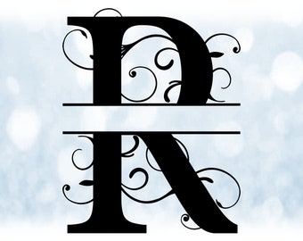 Download Fancy Letter R Svg Etsy