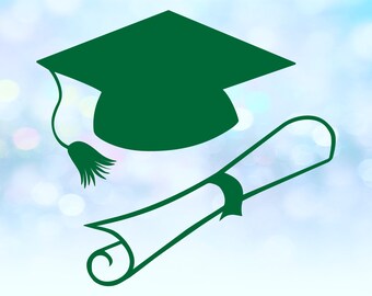 Cap Tassel Clip Art Etsy