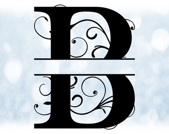 Download Fancy Letter B Svg Etsy