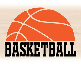 Download Half Basketball Svg Etsy