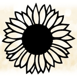 Featured image of post Easy Sunflower Clipart Black And White - I hope you find a fun way to use these.