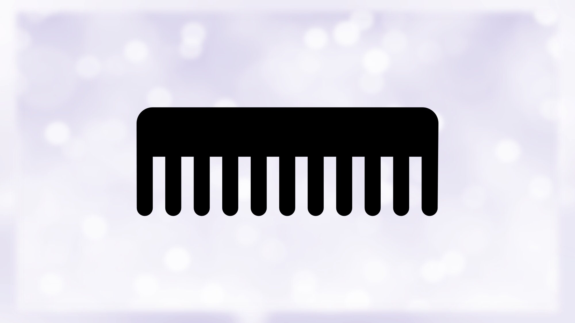 Hair Salon/Hairdresser Clipart: Black & White Large Simple | Etsy