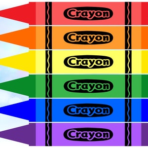photo Red Orange Crayon Clipart word clipart large red yellow green