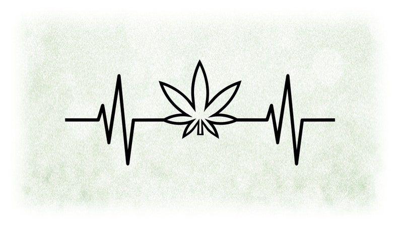 Download Shapes Clipart: Large Black & White Peace Love Marijuana ...