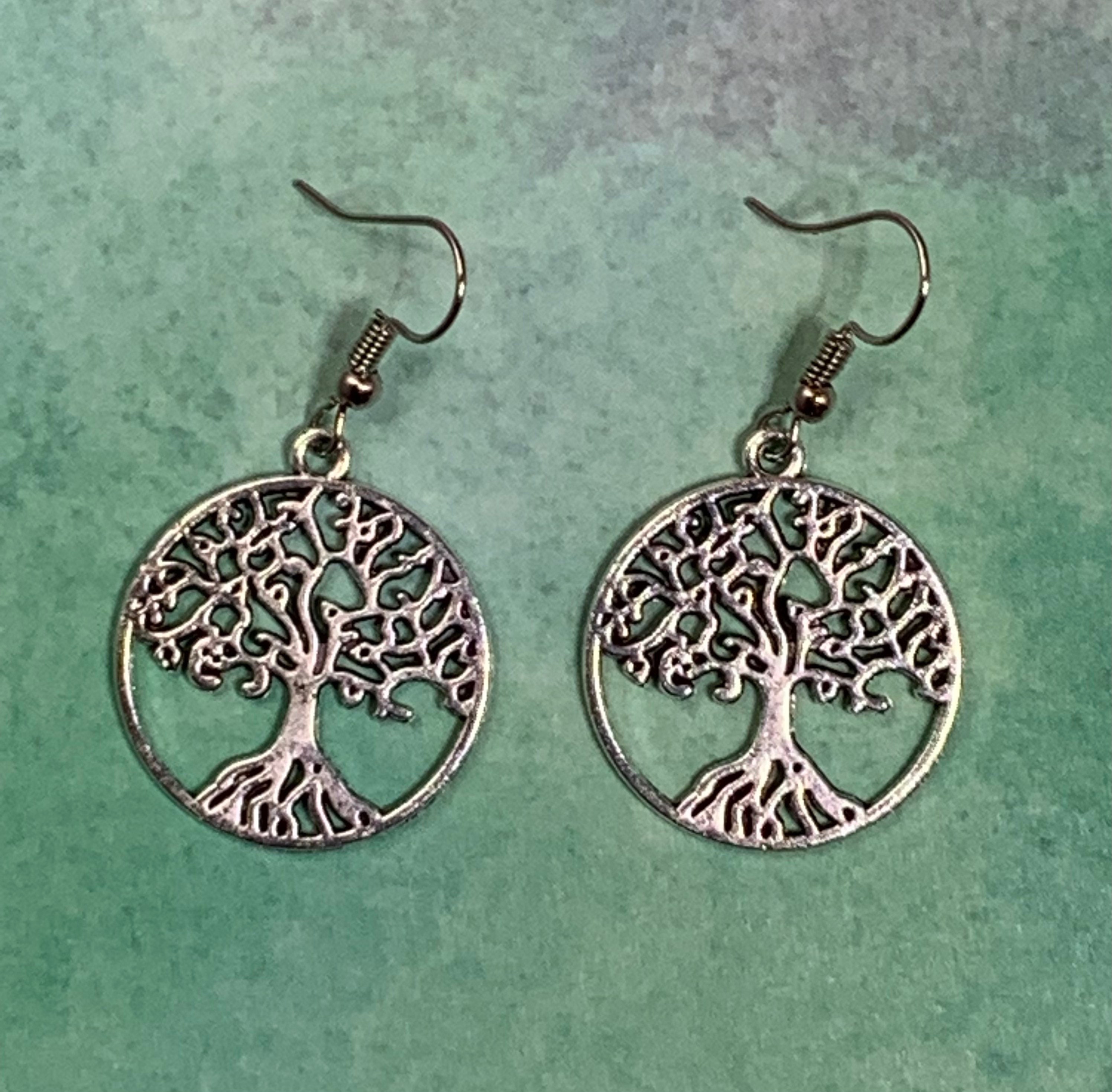 Tree of Life Charms, Tierracast 15mm Silver, Gold, Brass & Copper