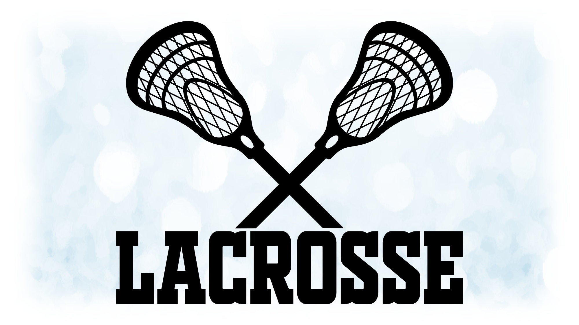 Lacrosse Clipart Black And White