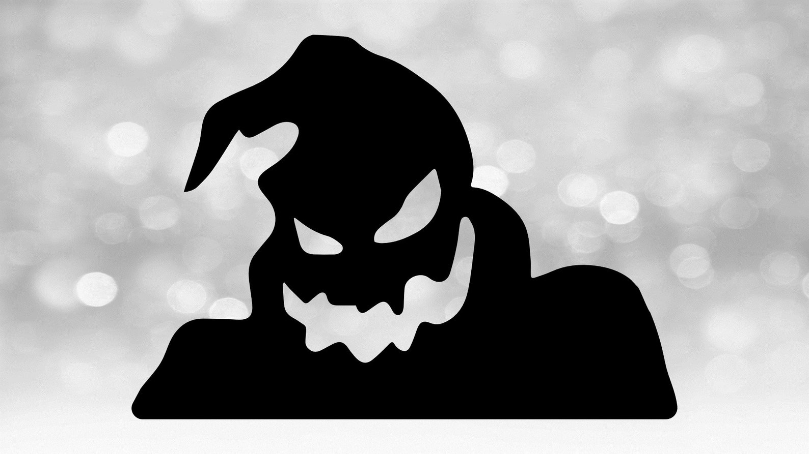 Disney Clipart: Large Easy Black & White Zero the Ghost Dog | Etsy