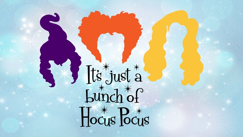 Download Winifred Disney Clipart Colored Sanderson Sisters Hair With I Smell Children Movie Quote Sarah Digital Download Svg Mary Clip Art Art Collectibles