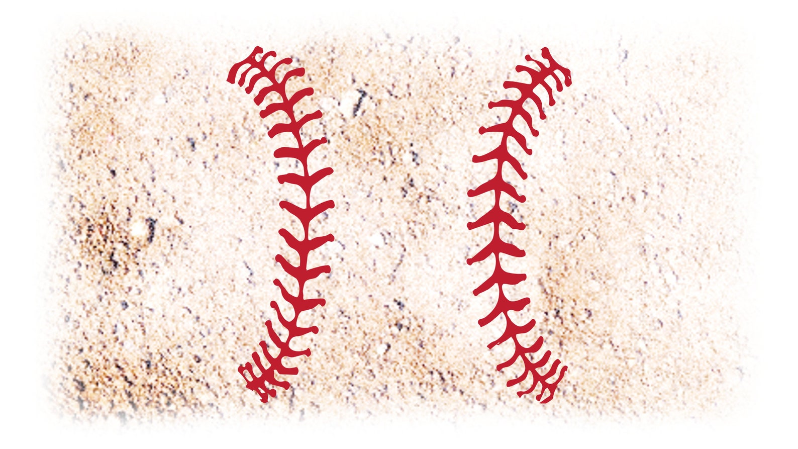 Large Softball or Baseball Ball Thread Stitches / Stitching - Make Into Any...
