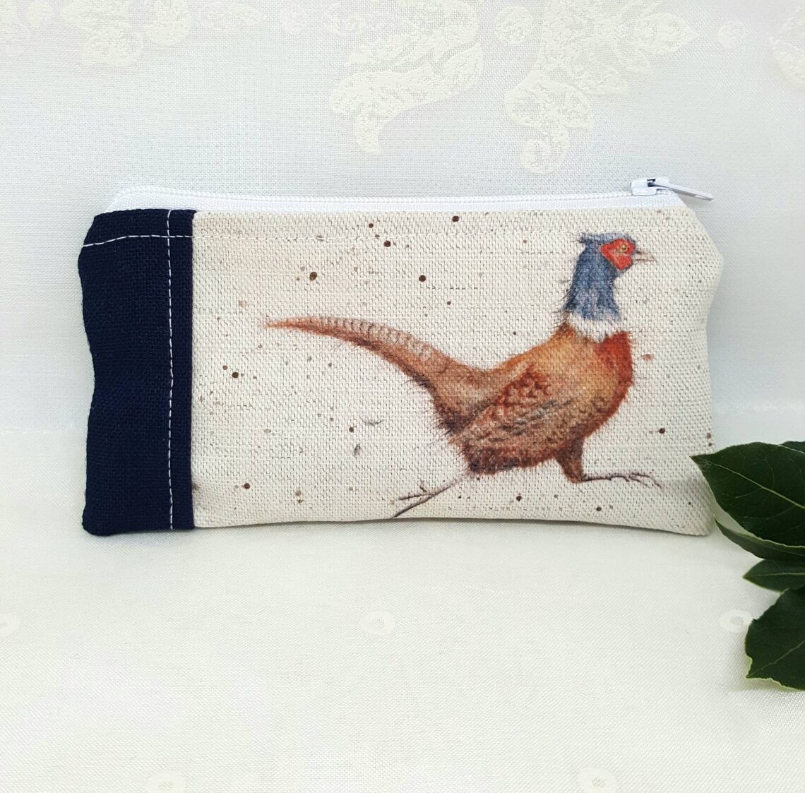 Pheasant purse Handmade Wrendale pheasant purse coin purse | Etsy