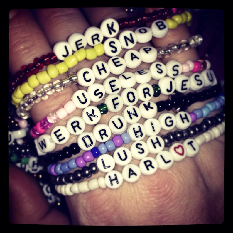 funny words to put on bead bracelets funny words to put on bead bracelets