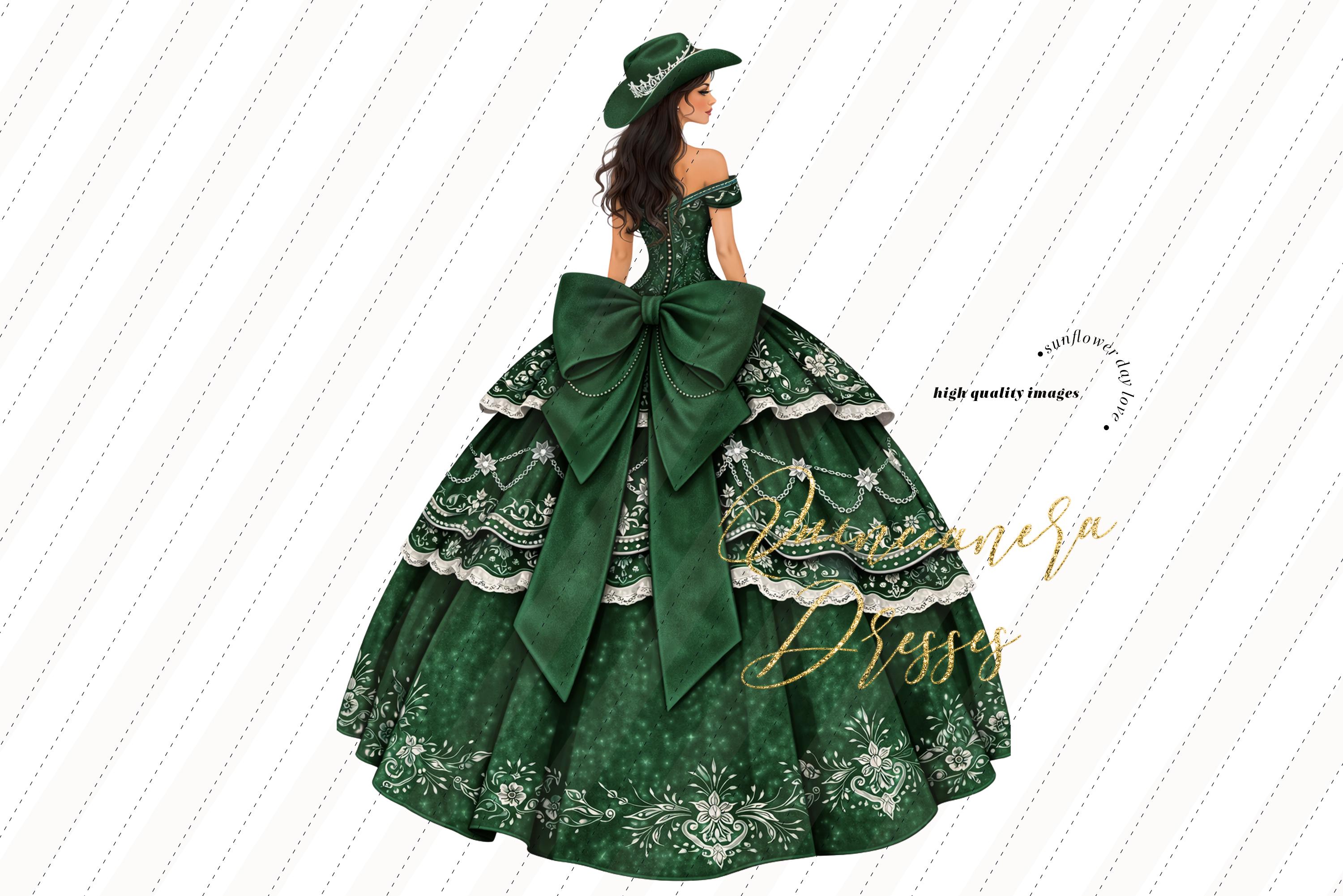 emerald green princess dress clipart Quinceanera Color:Vert d'eau vgifts Vacay Vibes Braided Raffia Etsy You CANT use the