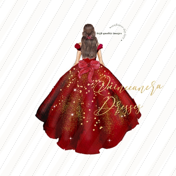 Red Wedding Dress - Etsy
