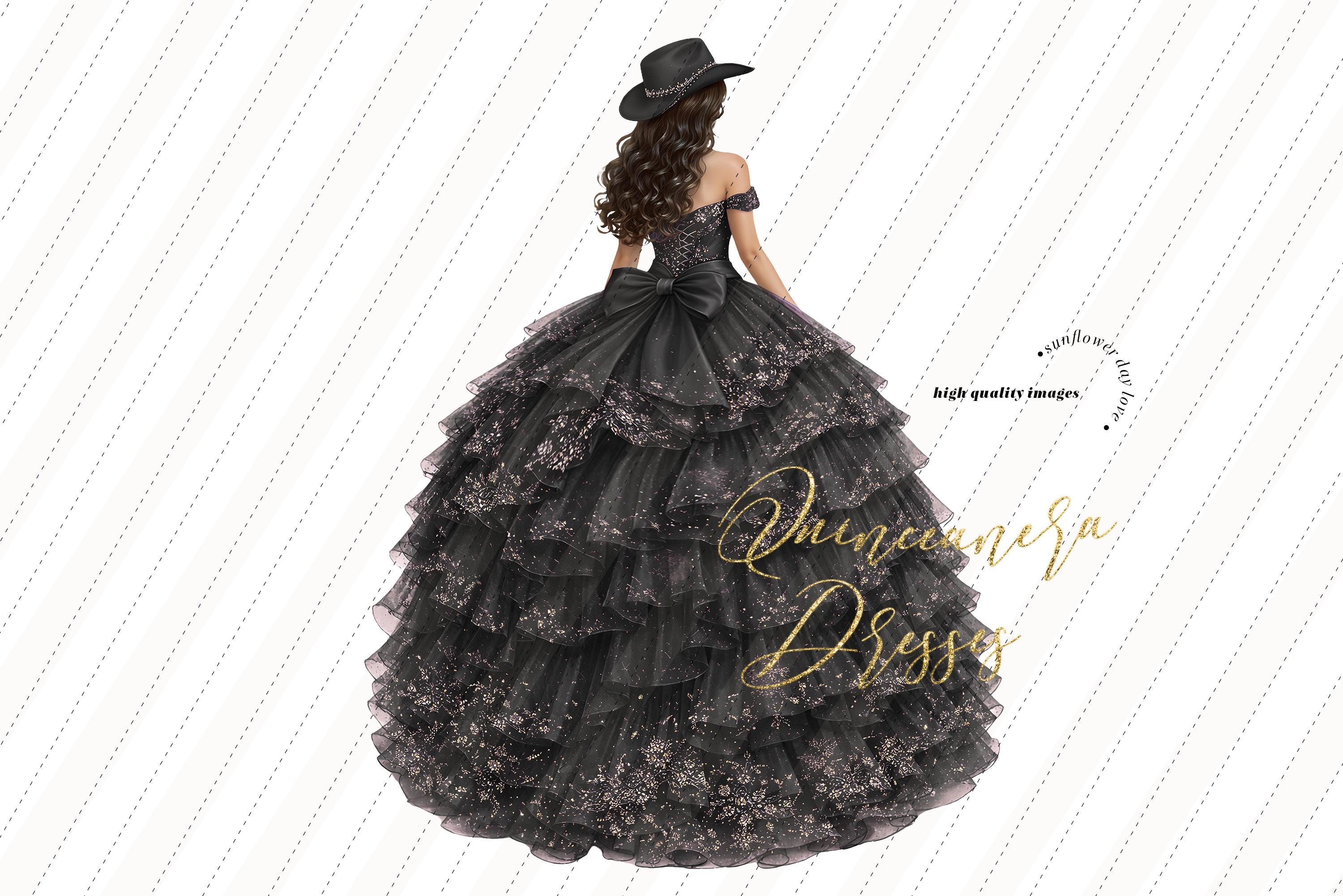 Black Western Dress - Etsy