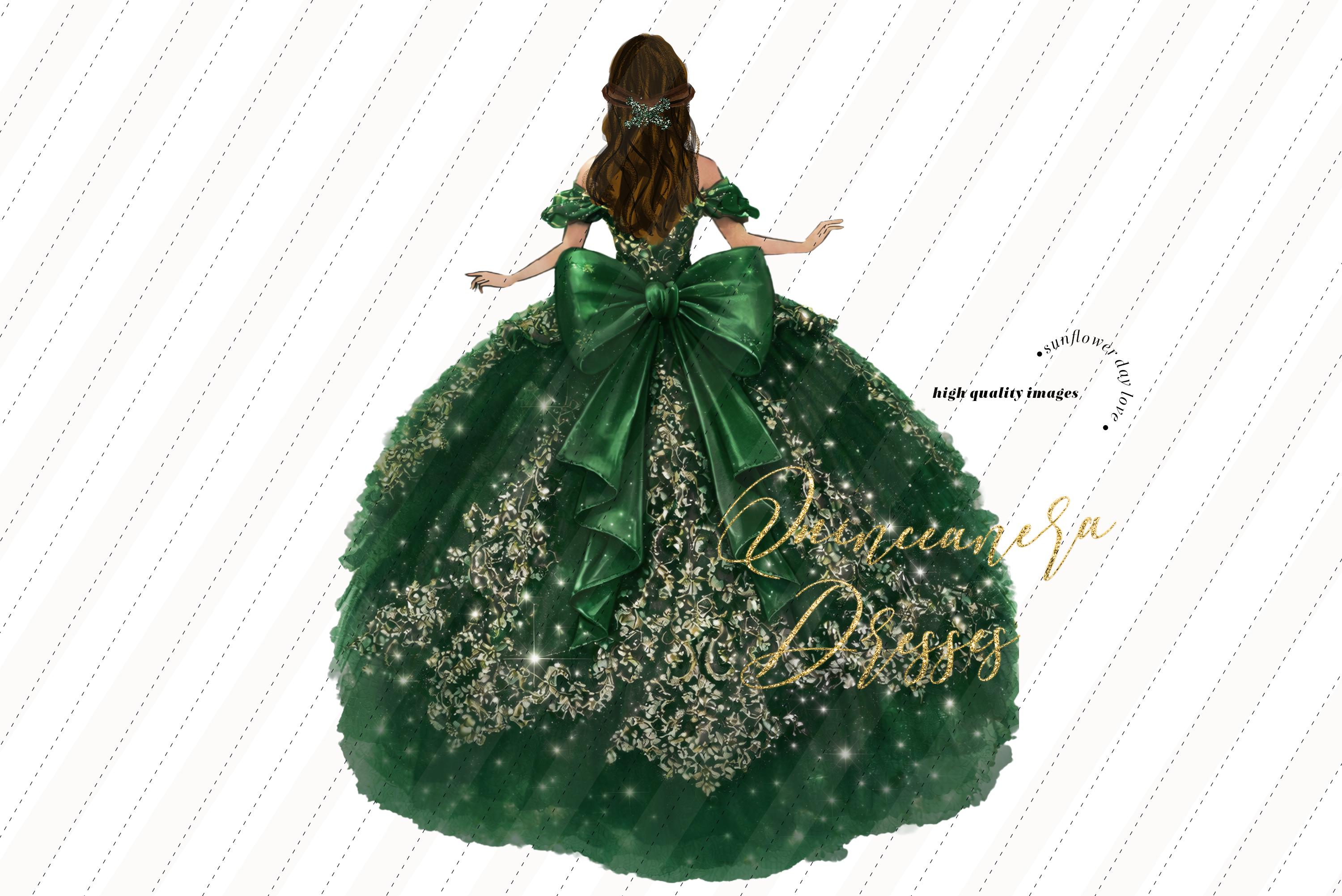 green emerald velvet dress Quinceaera Guest Book: Beautiful Emerald Green and Gold 15th Birthday  Sign-in Guest Book with Gift Tracker and Memory Pages : Amazon.sg: Books