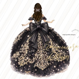 black gold quinceanera dresses Rachel Allan Quinceanera Dress RQ5006 main image 1
