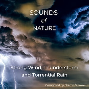 Nature&#39;s Sound Effects MP3: Wind, Thunder, and Rain for Relaxation & Meditation.