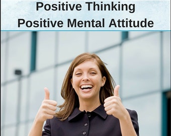 Positive Thinking Positive Mental Attitude Hypnosis with CBT audio CD + FREE MP3
