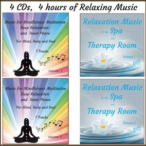 Mindfulness & Spa Music: 4-Volume Relaxation Bundle