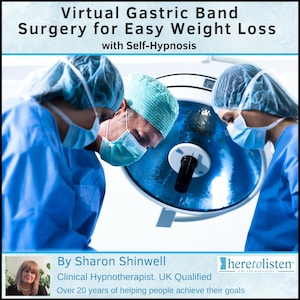 Weight Loss: Virtual Gastric Band Hypnosis MP3 + eBook | Hypnotherapy for Mindful Eating and Craving Control