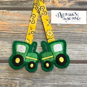 TRACTOR Reach Straps CHARMS! Red or Green Farm Tractors. Tula Charms. Boba. Free to Grow. Pikkolo. Happy Baby. Lillebaby. Tula Explore. FTG.
