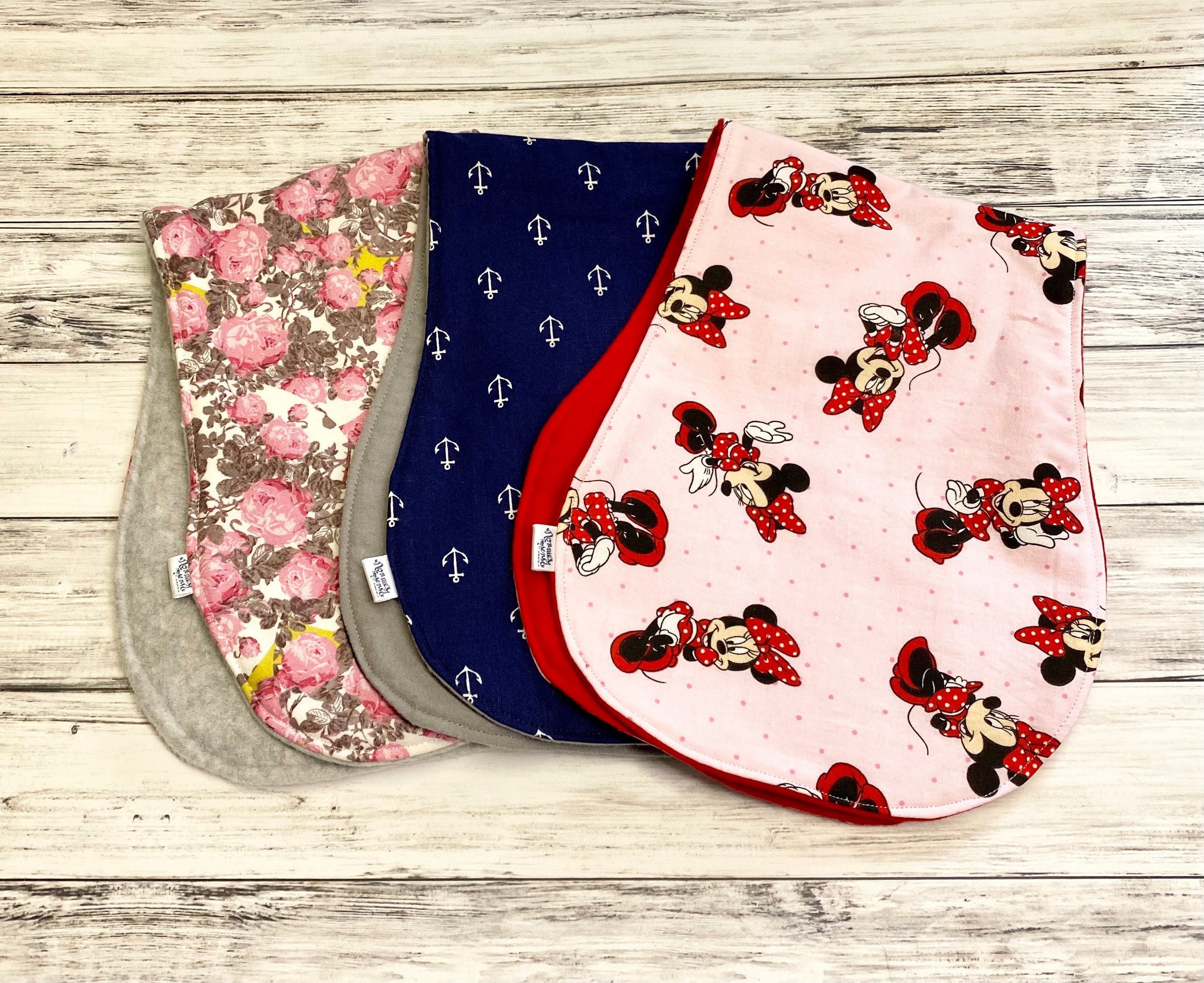 BABY BURP CLOTH. Custom. You Choose Fabric! Premium Cotton. Absorbent. Flannel Reverse. Flannel middle layer. Unique Gift. New Baby.