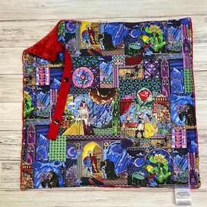 BELLEZZA Giro AMORE! Grande giro Lovey. 15"x15". Regalo per la festa del bambino! Nuovo bambino. Bambino che fa i primi passi. Amore. Morbido Minky Reverse. Cavo regolabile. Seggiolino auto.