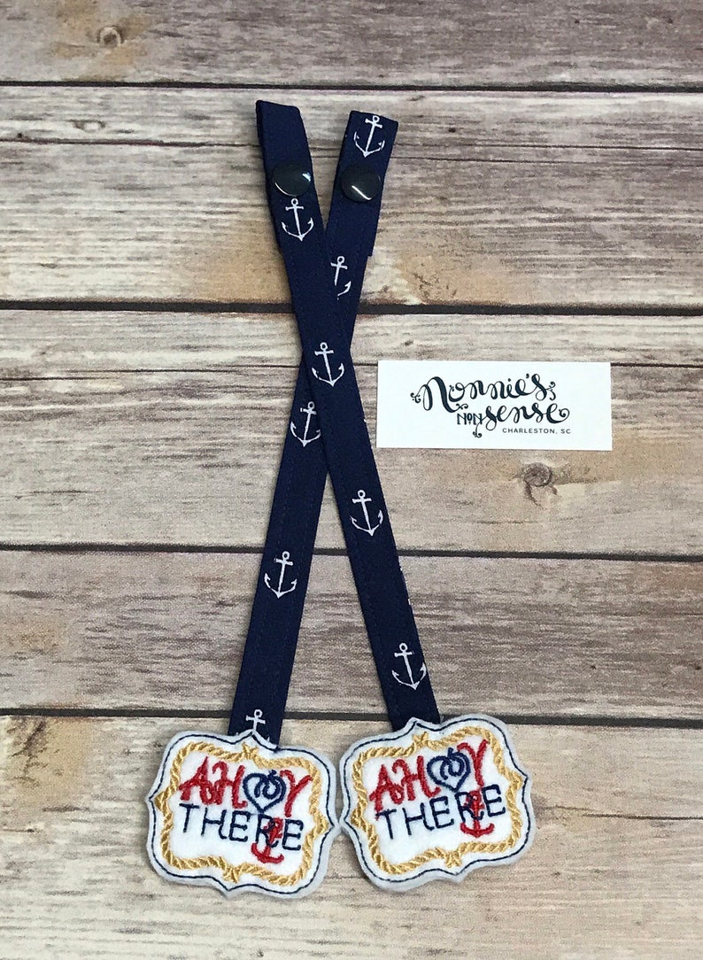 Nautical Navy Explore. Lillebaby Emeibaby Pikkolo Tula Free To Grow Boba Happy Baby AHOY THERE Reach Straps CHARMS Carrier Decor